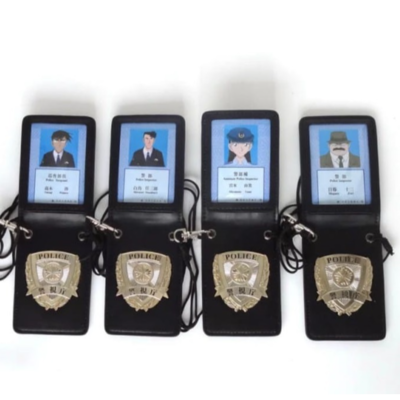 resources of Police Badge Holder Wallet, Badge Holder Cases, Neck Wallet, ID Card Holder exporters