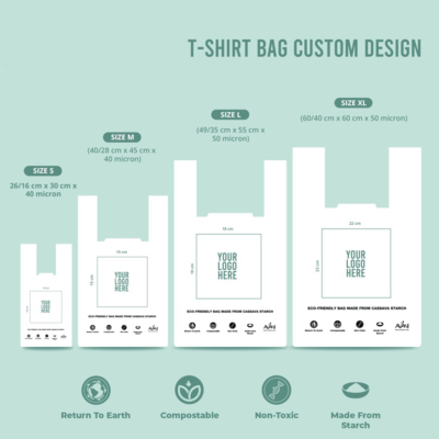 resources of Bio Custom Logo Plastic Bag Multicolor Biodegradable exporters