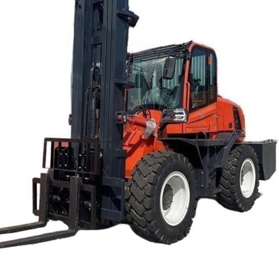 resources of 7-ton four-wheel drive off-road diesel forklift exporters