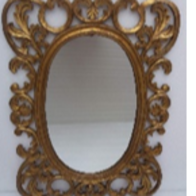 resources of Mdf carved mirror frame exporters