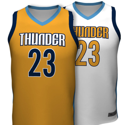 resources of Basketball Jersey Reversible Thunder exporters