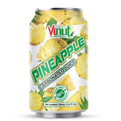 resources of 330ml Pineapple Juice With Sparkling VINUT Hot Selling Free Sample, Private Label, Wholesale Suppliers (OEM, ODM) exporters