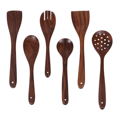 resources of Wooden Spoons for Cooking, Kitchen Cooking Items Set exporters