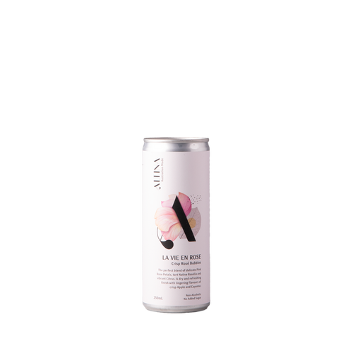 Altina La Vie En Rose - Crisp Rose Bubbles Non Alc Sparkling Rose 250ml can