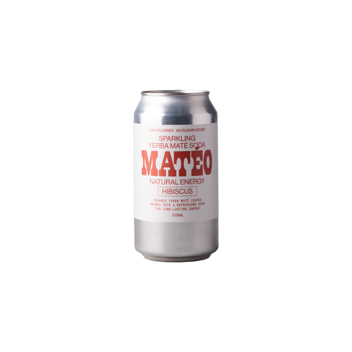 Mateo Soda Hibiscus Can 375ml