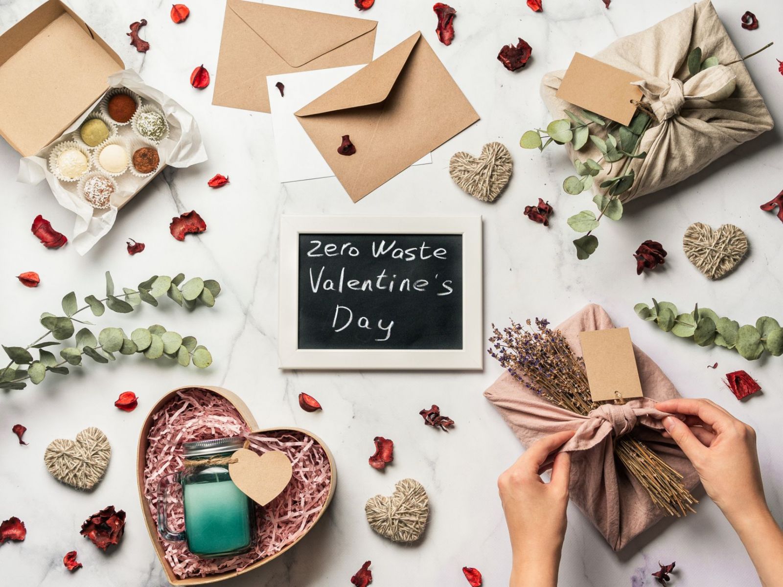 Make your Valentine's Day environmentally friendly.