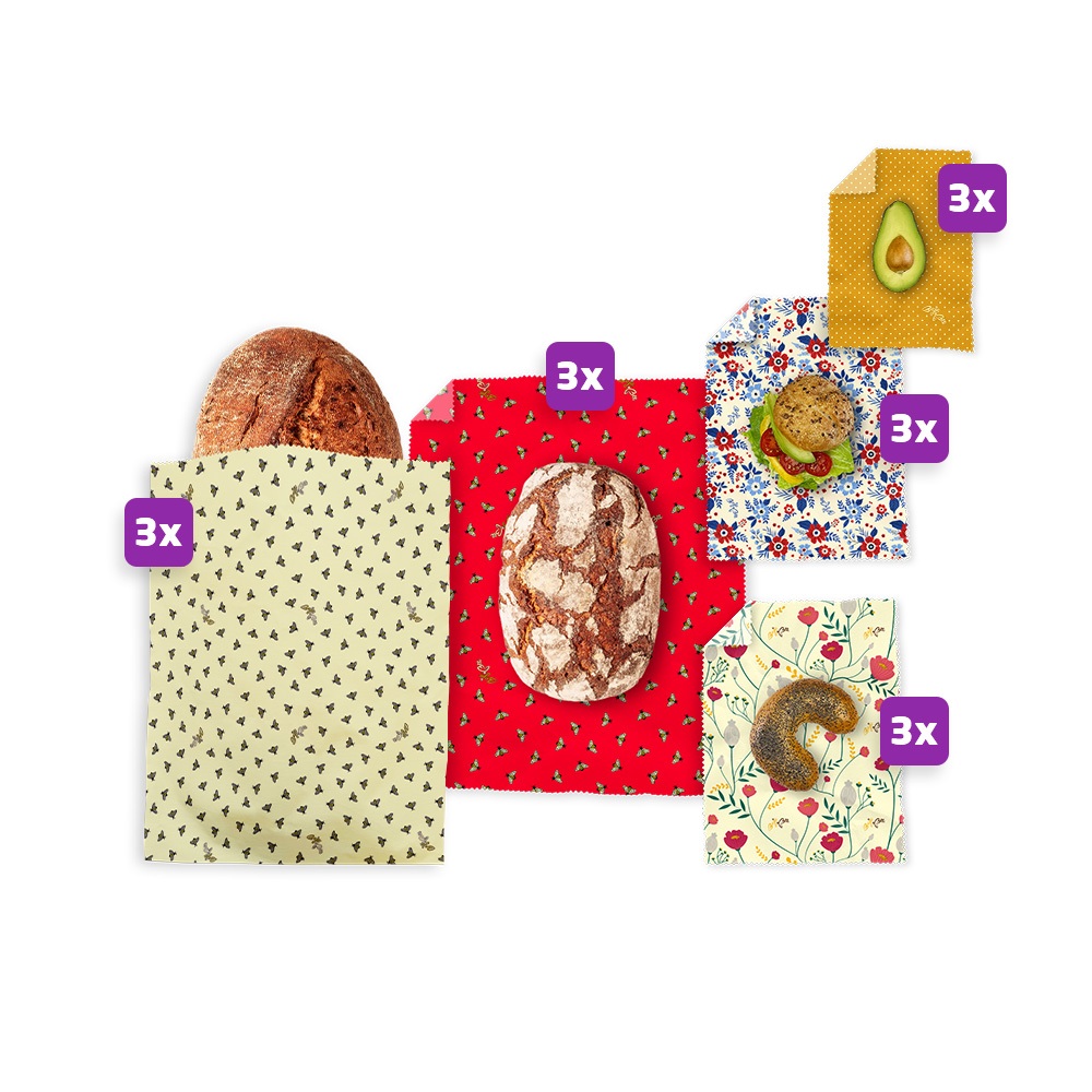 Családi csomag | 3 x XL tasak + 3 x Multipack kendők