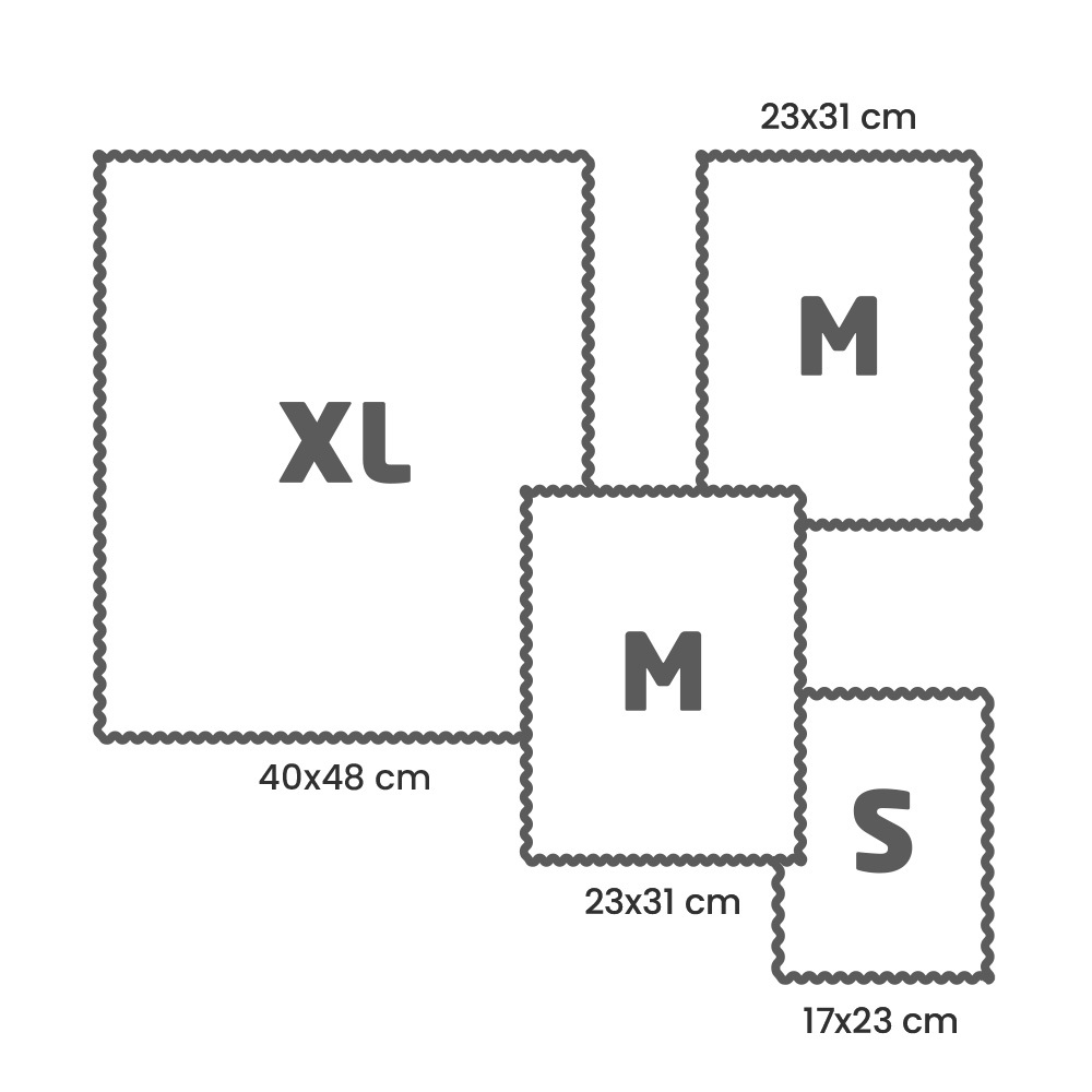Voskové obrúsky - Multipack, Limited Mix, XL/M/M/S