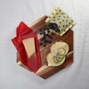 Beeswax wraps - Multipack XL/M/M/S, Red bees