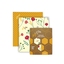 Beeswax wraps - 2 x M, Flowers and dots