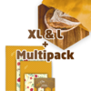 Csomag a háziasszonynak | tasak XL és L + Multipack kendők
