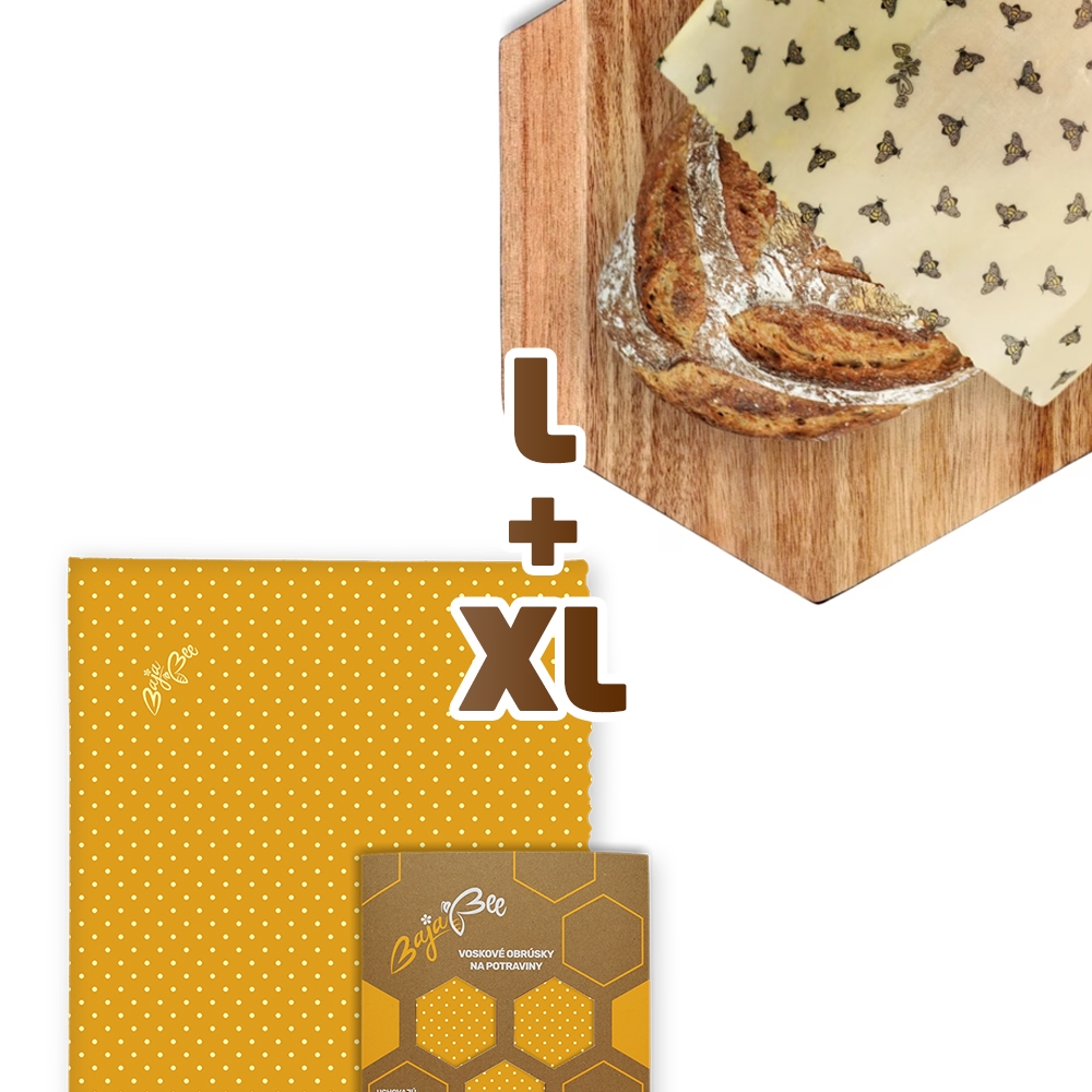 Balíček pre minimalistu | vrecko L + obrúsok XL