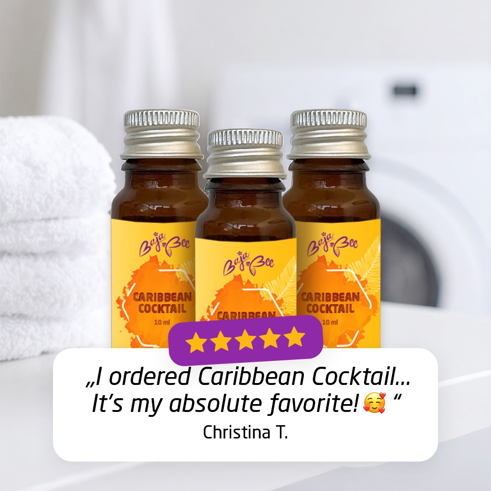 Sample of Laundry Perfume - Caribbean Cocktail, 10 ml