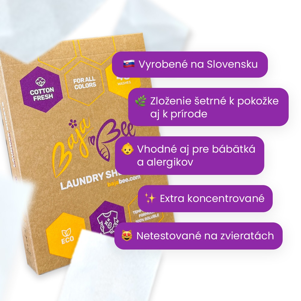 Vzorka pracieho pásika - Cotton Fresh, 1 pranie