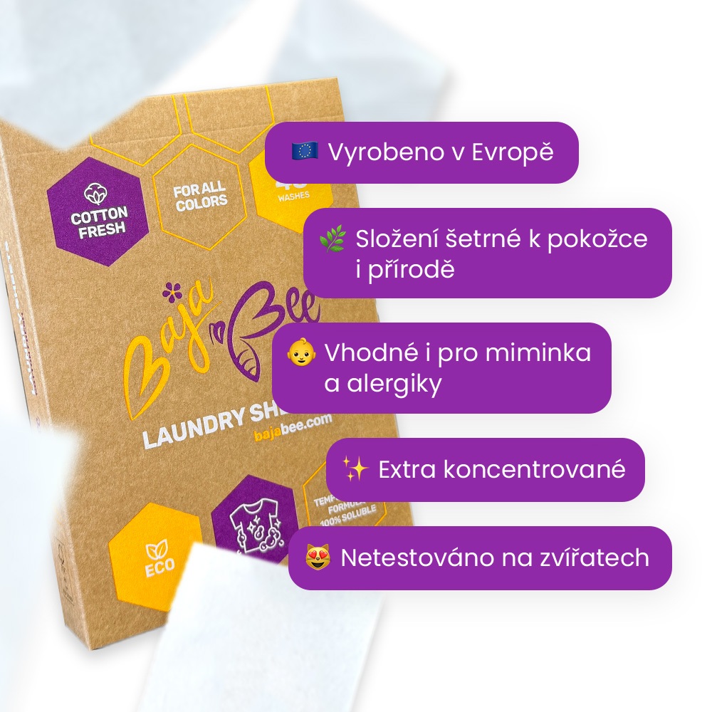 Vzorek pracího papírku – Cotton Fresh, 1 praní