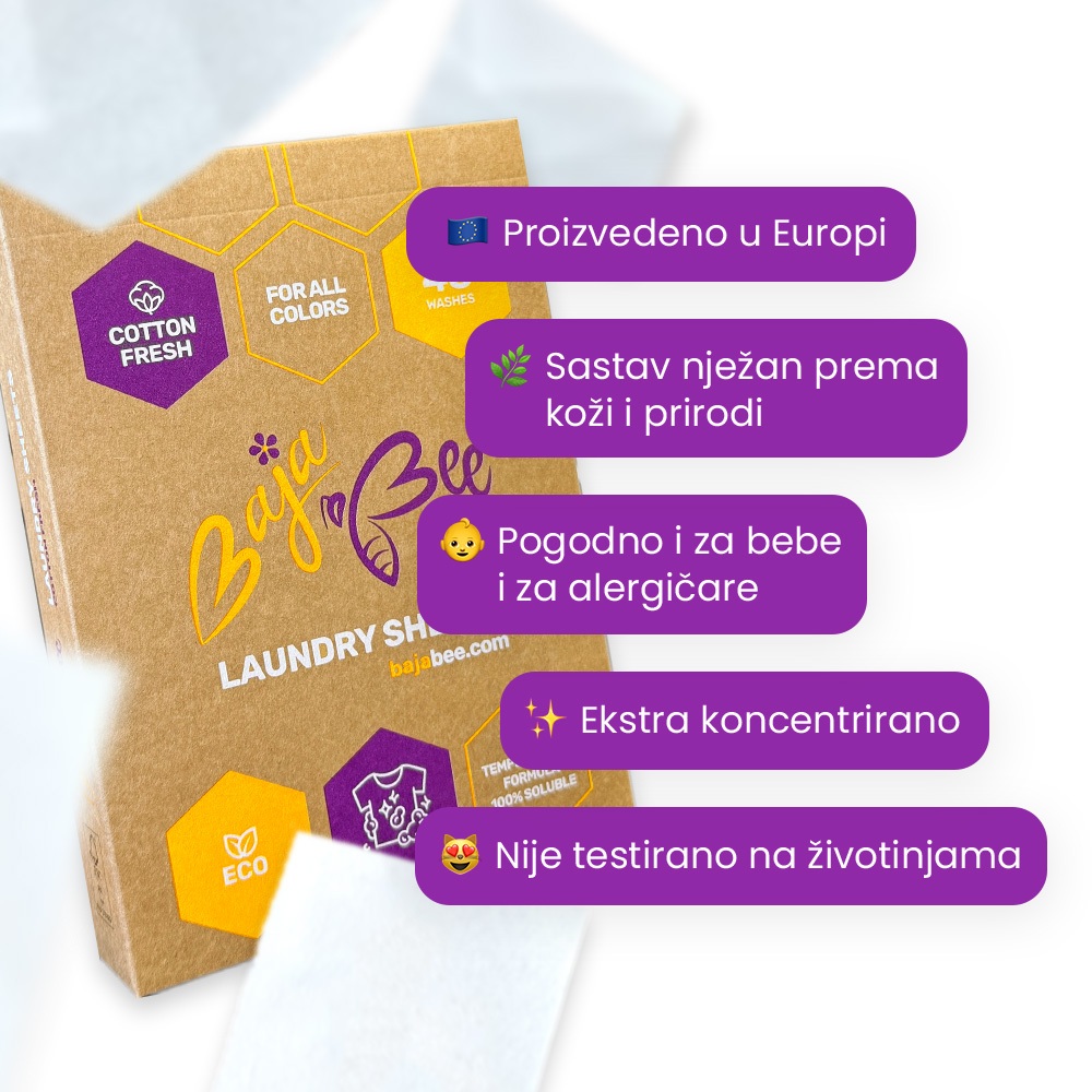 Uzorak trake za pranje rublja – Cotton Fresh, 1 pranje