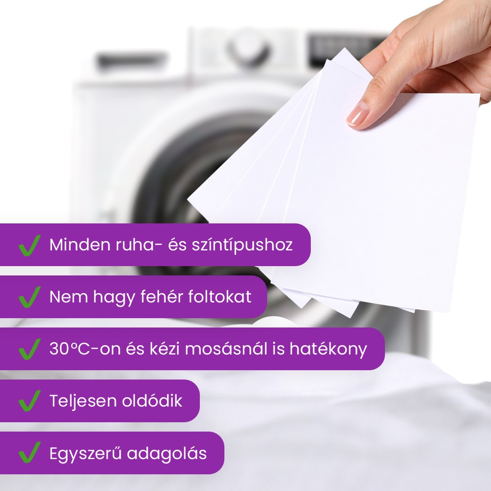 Mosólap minta – Cotton Fresh, 1 mosás