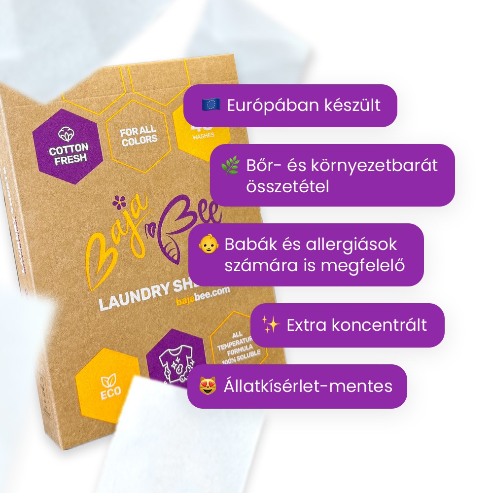 Mosólap minta – Cotton Fresh, 1 mosás