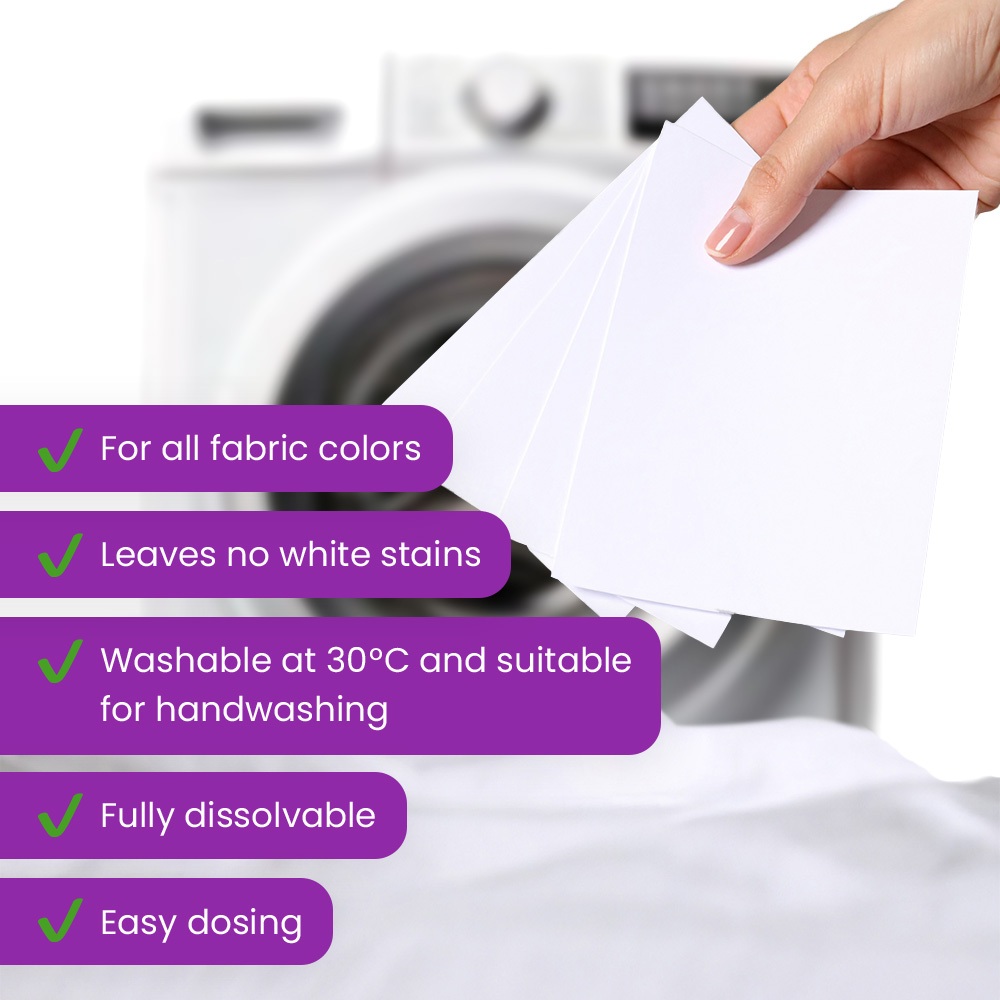 BajaBee Laundry Sheets - Unscented, 48 Loads