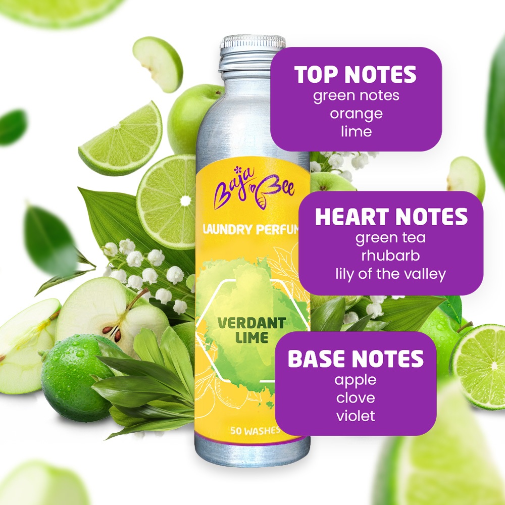 Laundry Perfume - Verdant Lime, 250 ml, 50 Loads
