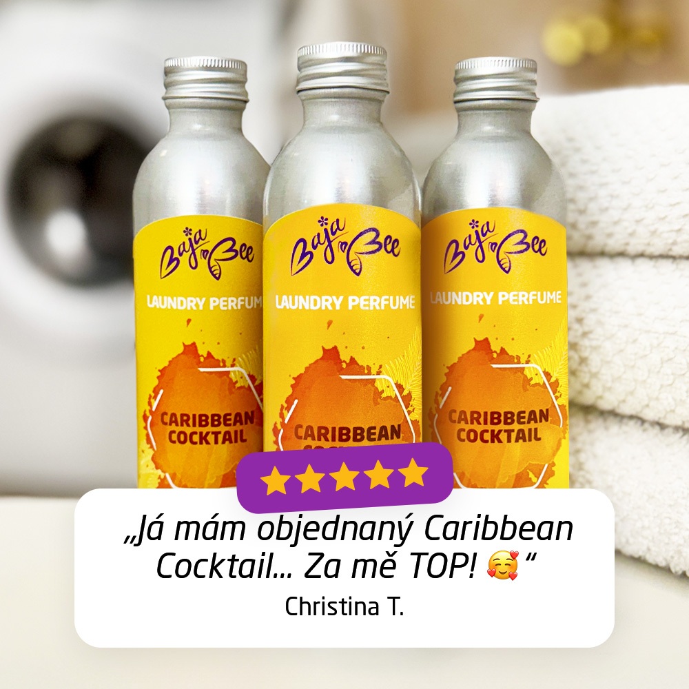 Parfém na praní - Caribbean Cocktail, 250 ml, 50 praní