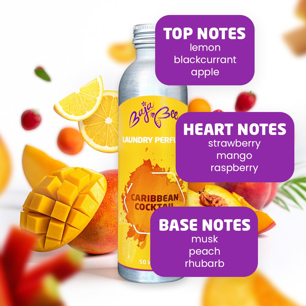 Laundry Perfume - Caribbean Cocktail, 250 ml, 50 Loads