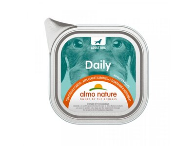 Almo Nature Daily dôg telecí s mrkví