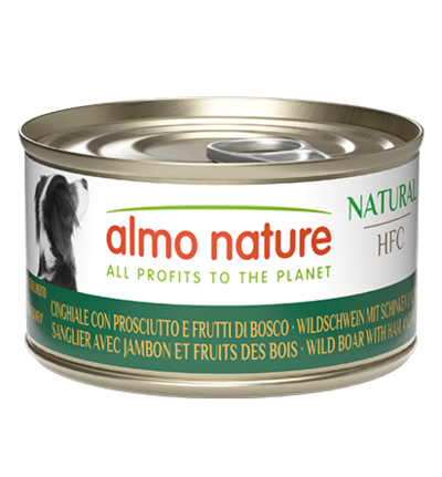 Almo Nature HFC Natural dog diviak, šunka a lesné ovocie