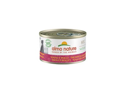 Almo Nature HFC Natural dog tuniak s kuraťom