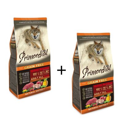 Primordial GF Adult Buffalo & Mackerel 2 x 12kg