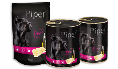 Piper kapsička pro psy s hovězími držkami