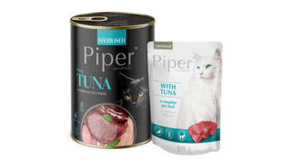 Piper sterilised cat Tuna