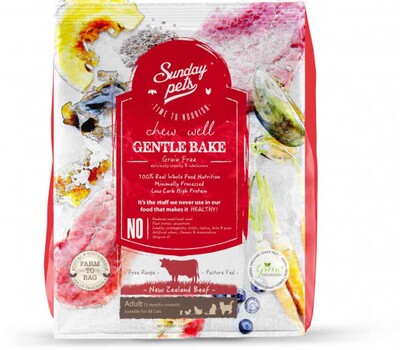 SUNDAYPETS Gentle Bake Beef cat