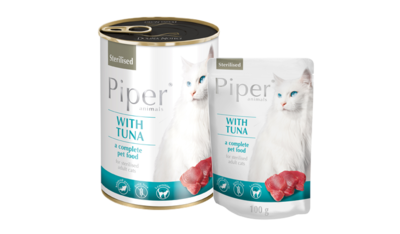 Piper pre mačky s Tuniakom