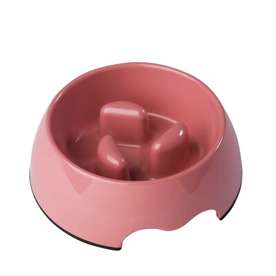 PETFACE Miska proti polykání růžová