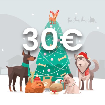 30€ vianočný darčekový poukaz DOXBOX