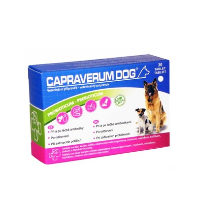 Capraverum Dog: Prebiotikum - probiotikum