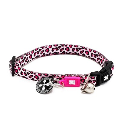 Leopard Pink – Smart ID obojok pre mačky