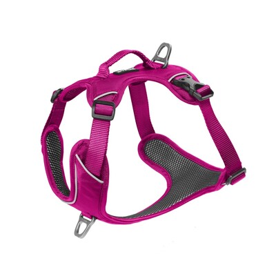 Viacúčelový postroj Momentum - ružová