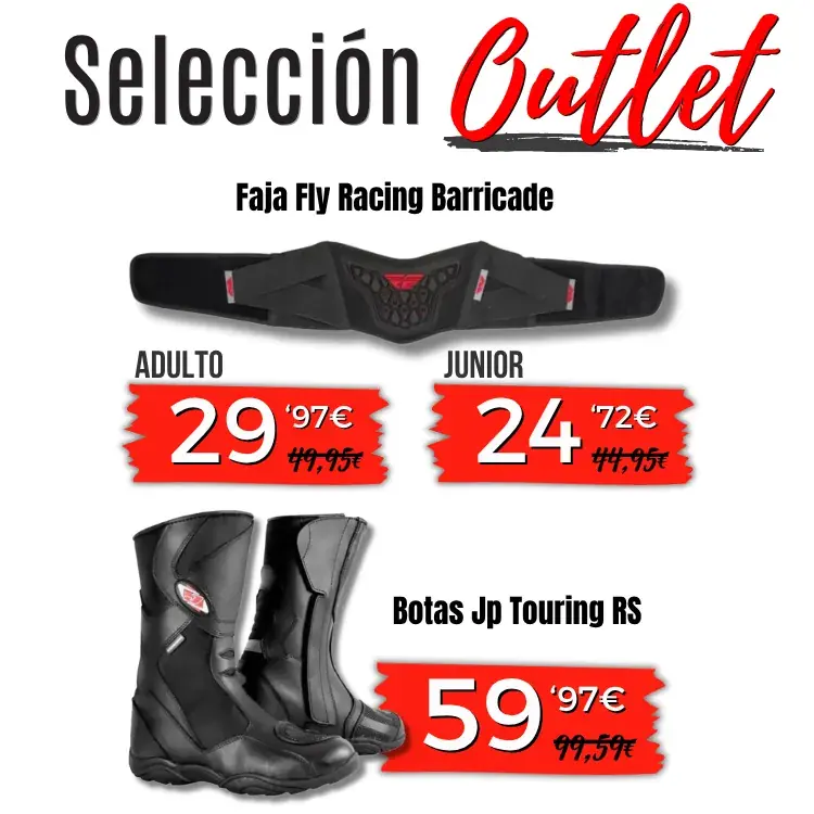 Ofertas Outlet, seleccion chaquetas, botas, gafas...