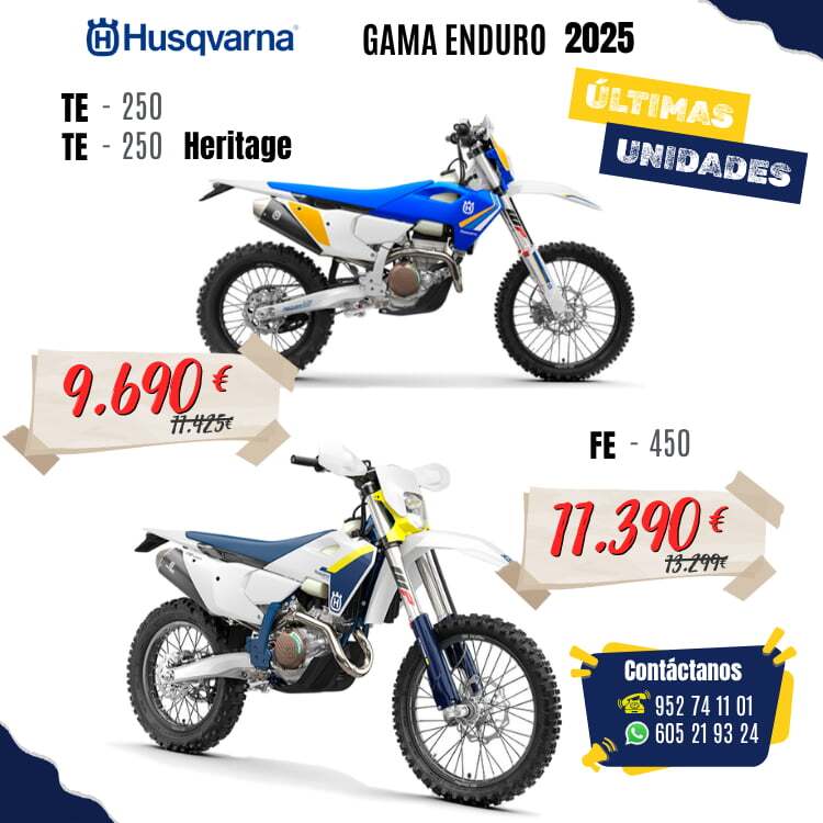 Oferta Motos Husqvarna