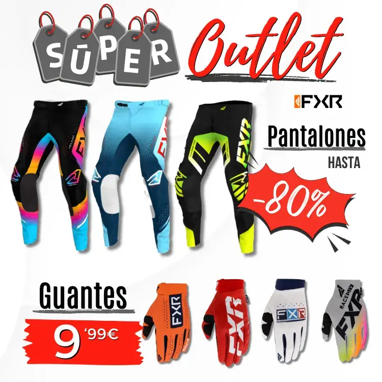 Super outlet guantes y pantalones fxr