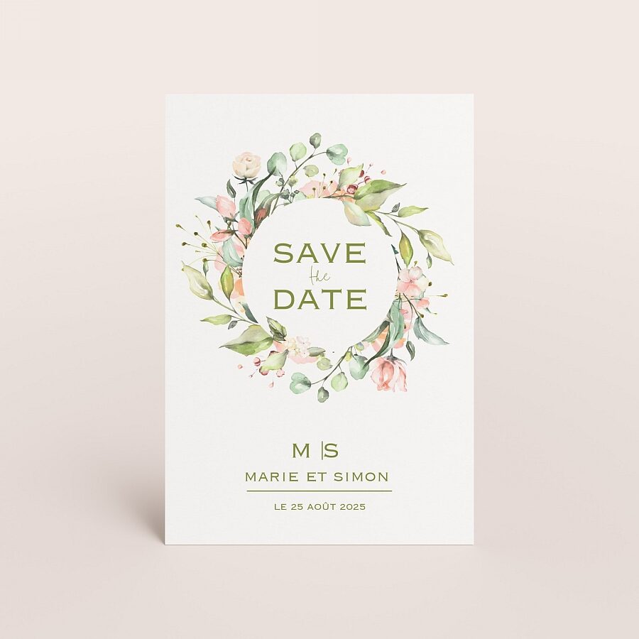 Save the date mariage personnalisé | Tadaaz | Tadaaz