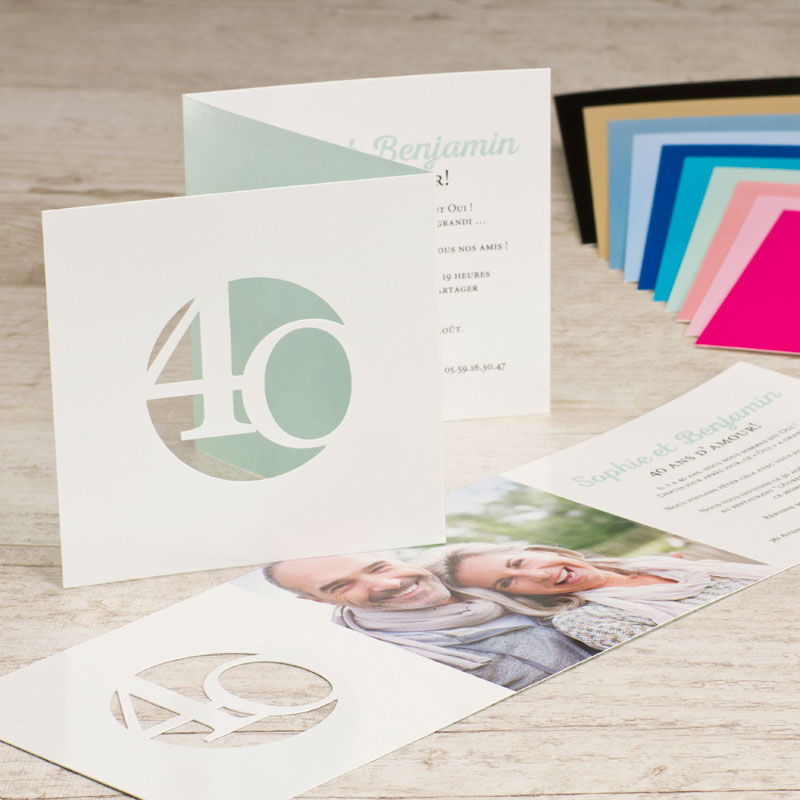 Carte D Invitation Anniversaire 40 Ans Et Photo Fete Tadaaz Carte D Invitation Anniversaire 40 Ans Et Photo Fete Tadaaz